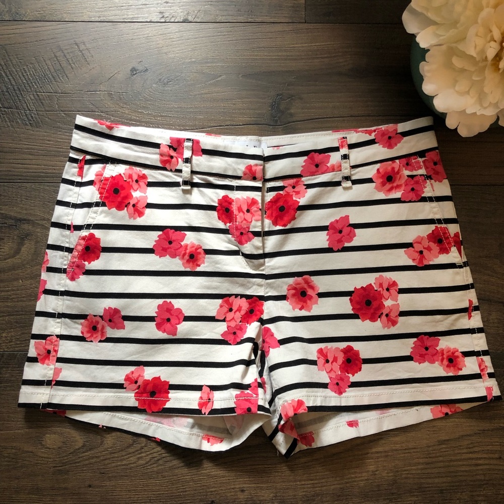 Elle’s floral shorts